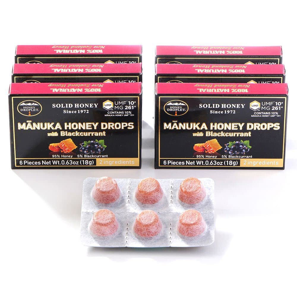 Blackcurrant Manuka Honey Drops – UMF™ 10+ Blend
