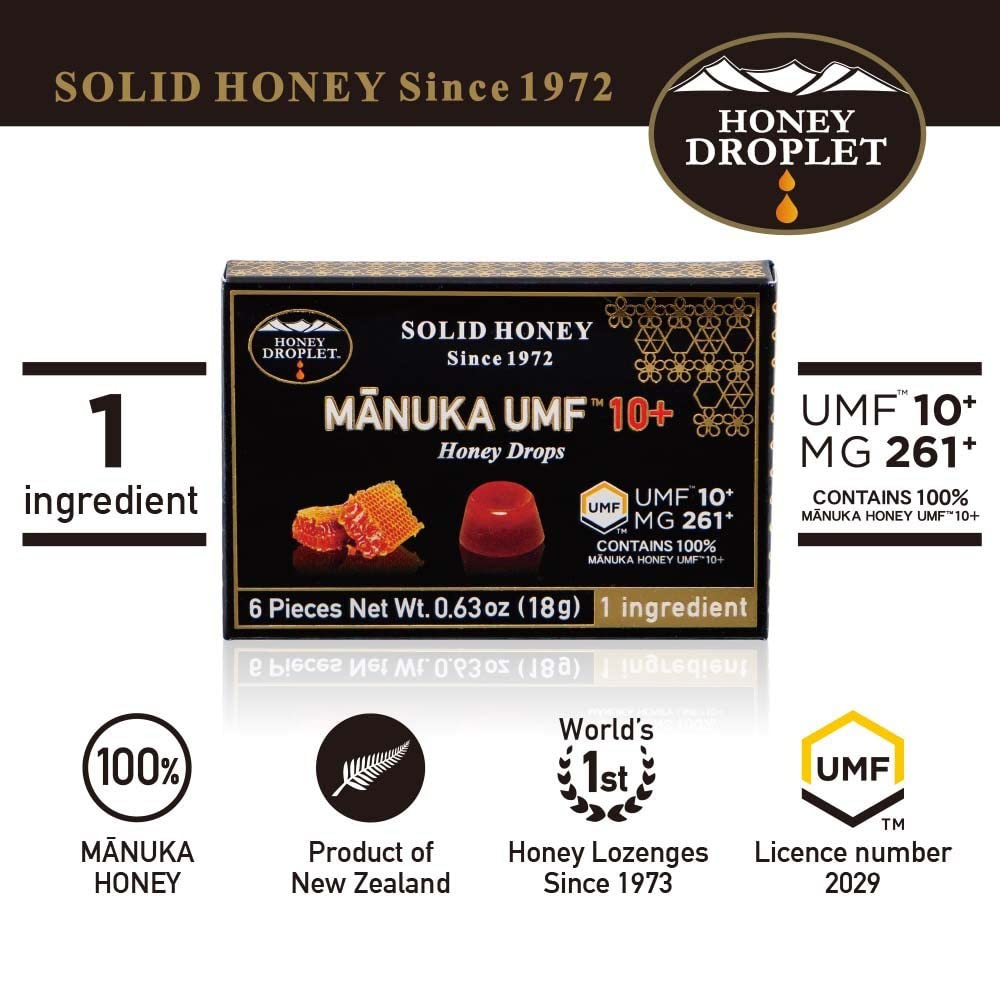 UMF™ 10+ Pure Manuka Honey Drops