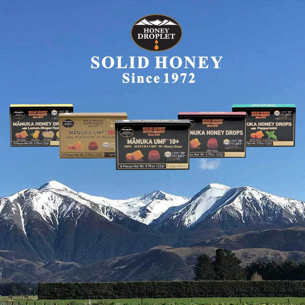 Blackcurrant Manuka Honey Drops – UMF™ 10+ Blend