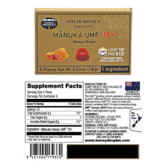 UMF™ 15+ Pure Manuka Honey Drops